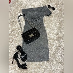 ✨Brand New Ladies Silver Dress ✨